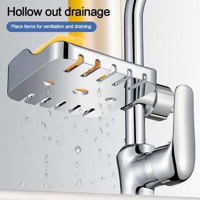Creative Plastic Shower Rod Holder with Hook Adjustable Shampoo Stand Shelf Lift Rod Storage Rack Bathroom Accessories