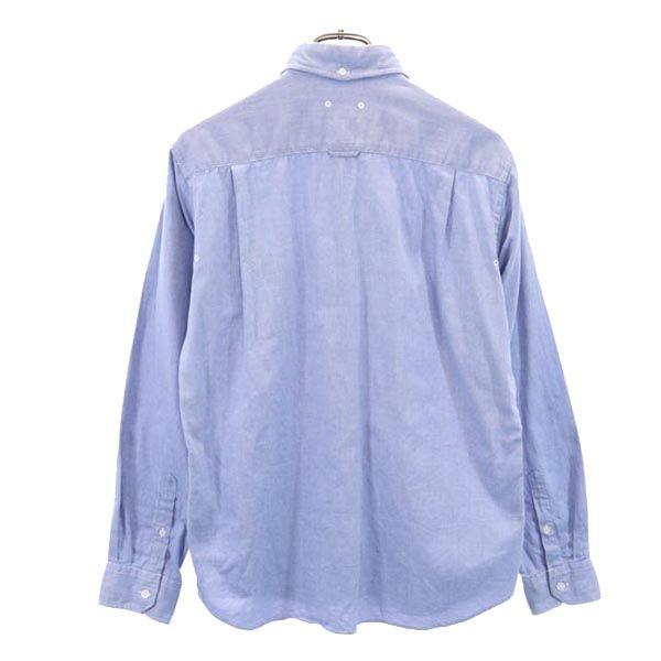 SOPHNET. made in Japan Long sleeve Button down shirt M Blue Men's Used