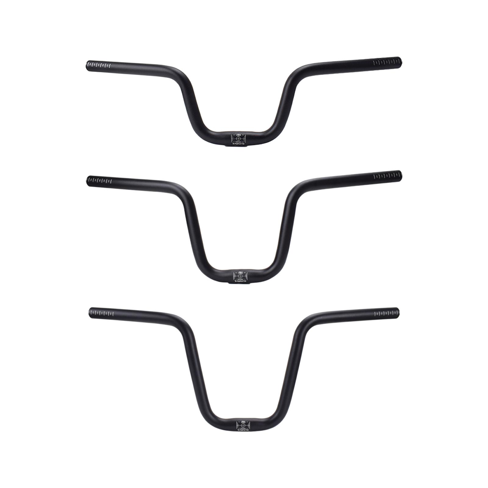 Manubrio orizzontale per bici manubrio per bici morsetto 25,4 mm bici da strada BMX