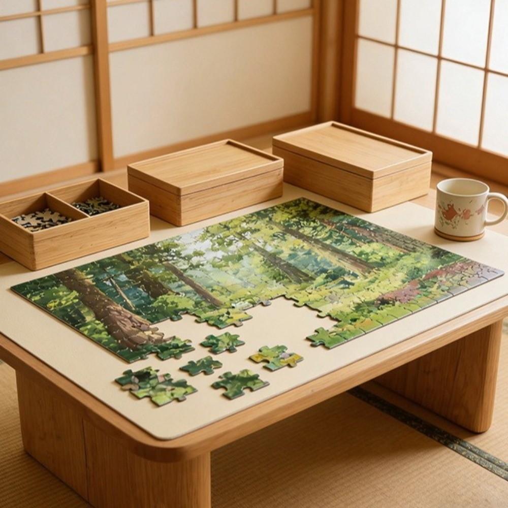 Non-Slip Puzzle Non-Slip Backing Felt Surface Puzzle Workbench  Home Entertainment