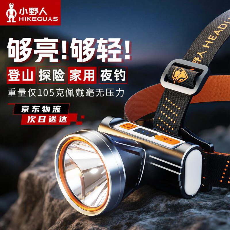 Wild Man Rechargeable Outdoor LED Headlamp