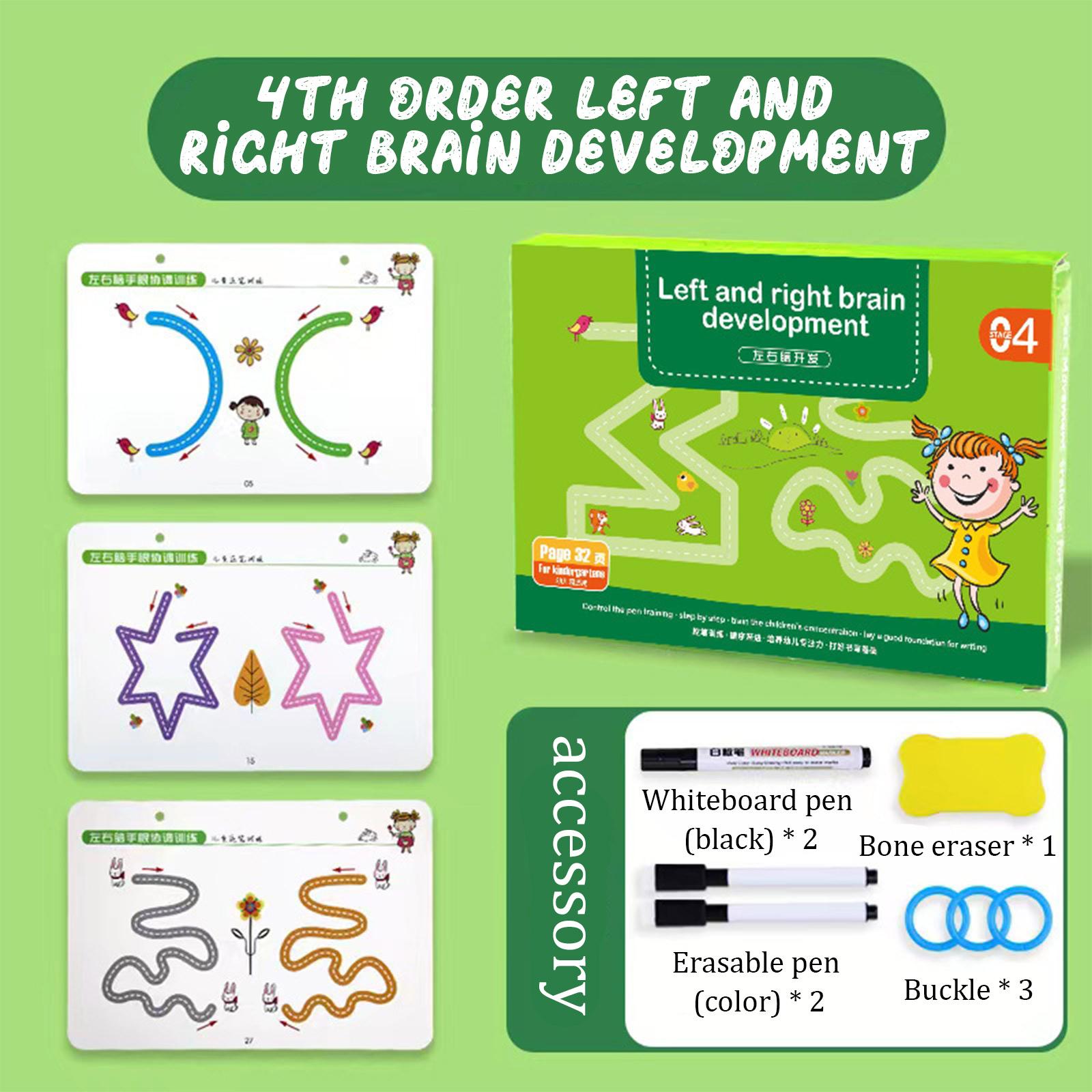 

136 страниц детская игрушка для рисования ручка управление обучение цвет форма математический игровой набор для обучения малышей обучающая игрушка 1 мл one size