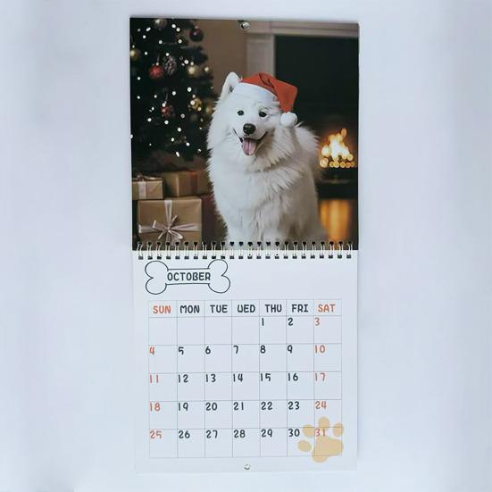2026 Wall Calendar Funny Dogs Wall Calendar Jan. 2026 - Dec. 2026 12-Monthly Planner Gag Gifts for Dog Lovers