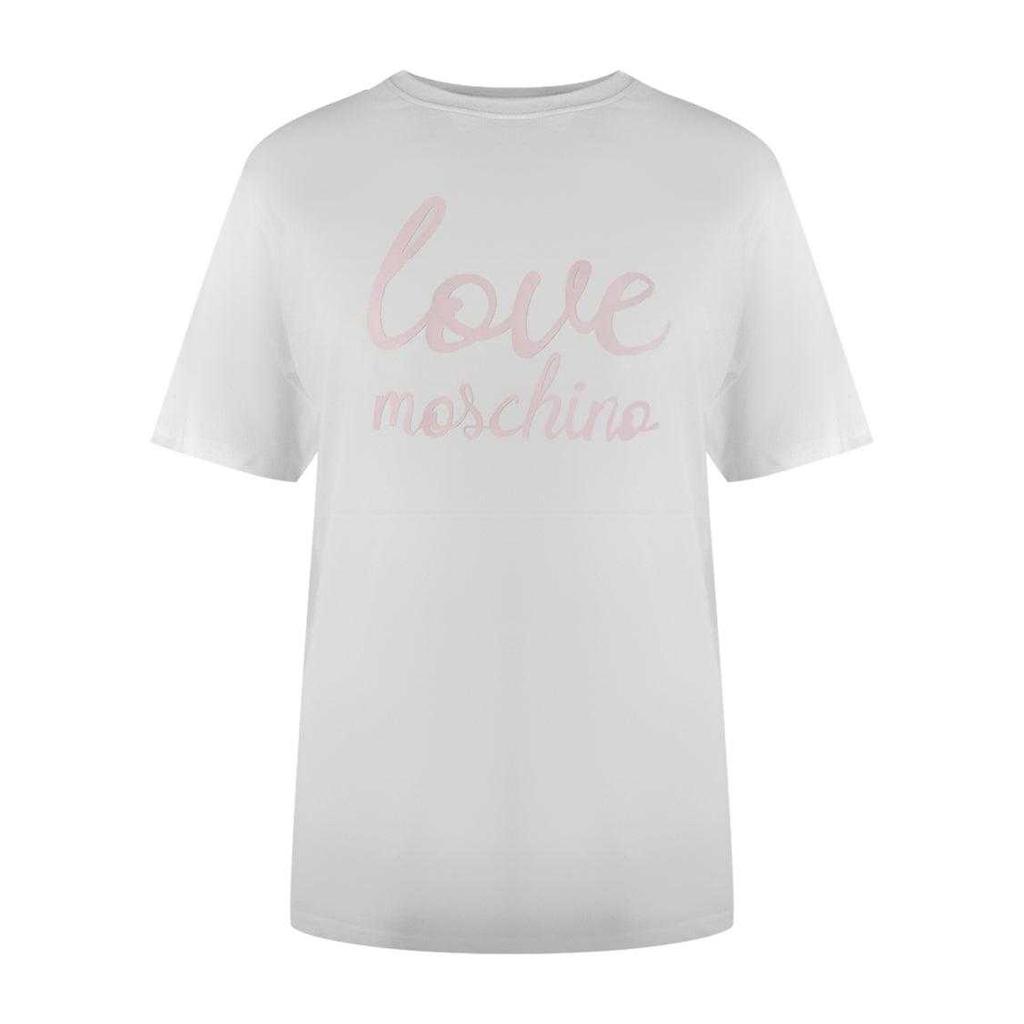 Love Moschino Womens/Ladies Love Logo Cotton Casual T-Shirt