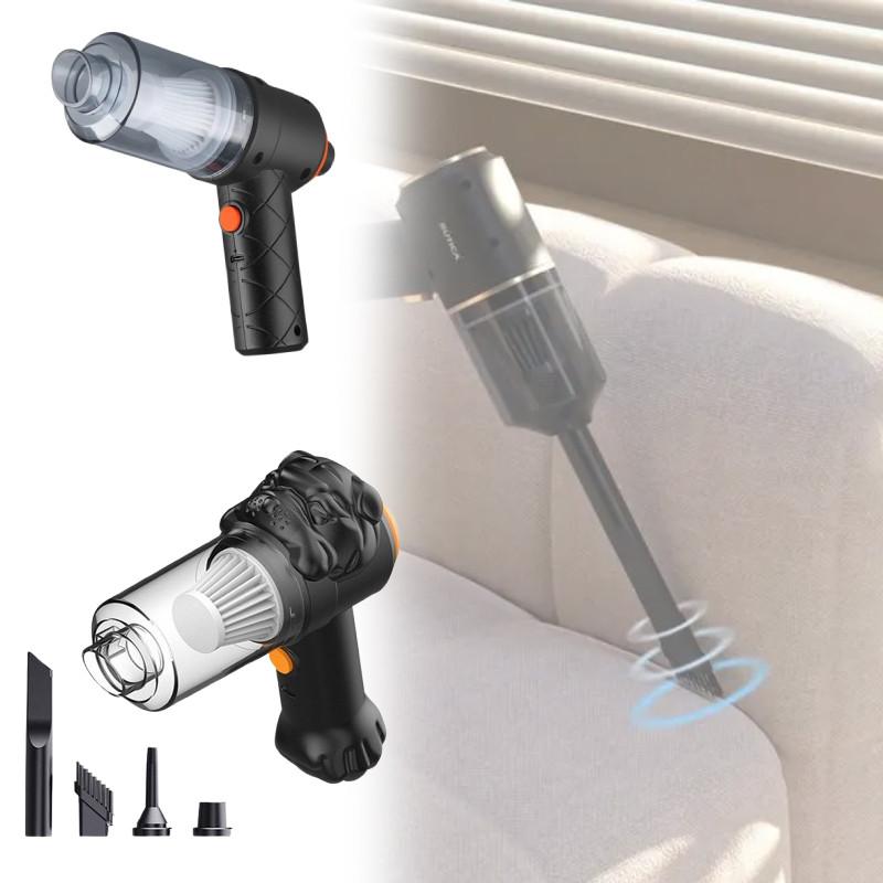 Portable Compact Car Vacuum Usb Power Strong Dry Suction Cars Detailing Supplies