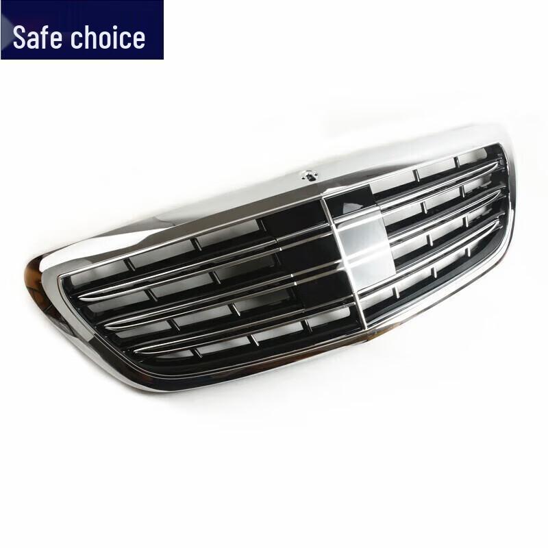 Compatible Grille for Mercedes S-Class W222 AMG: S320, S350, S400, S450, S500, S600, Maybach