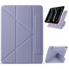 For iPad Pro 13 (2024) Case PC+PU Leather Origami Stand Magnetic Tablet Cover