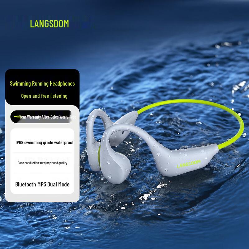 

Lanston BE20 Open-Ear Bone Conduction Sports Headphones