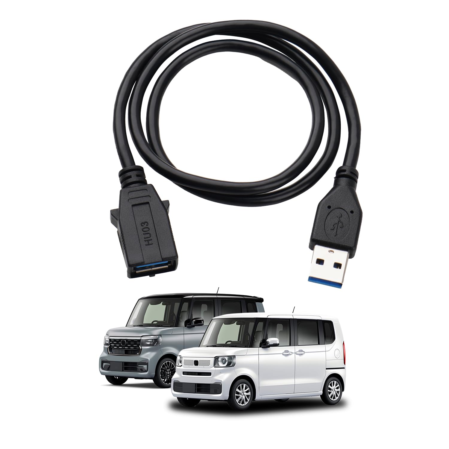 

Kotesoto Honda New N-BOX JF5 JF6 JOY USB Cable for Genuine Sockets, N Box, Honda NBOX JF5/JF6/JOY