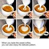 Espresso Coffee Milk Frothing Pitcher 304 Stainless Steel Latte Art Cup Sharp Spout Jug with Measurement