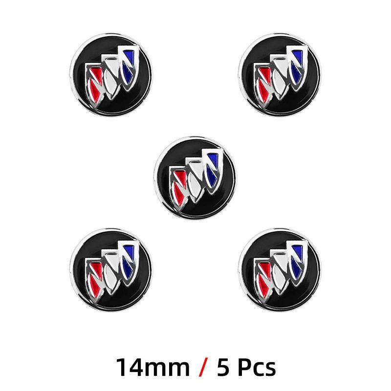13mm 14mm 17mm Auto-Fernschlüssel Aluminium-Logo-Aufkleber Für Buick GL6 Envista Park Avenue royaum enclave Encore Envision Excelle XT