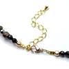 Silver One si Miraculous Medal Virgin Mary Necklace with Wood Beads, Black Spinel, and Hematite for Men (50cm + Adjustable Chain)