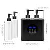 Double Bottle Oil Heater Electric Temperature Adjustable Cream Black