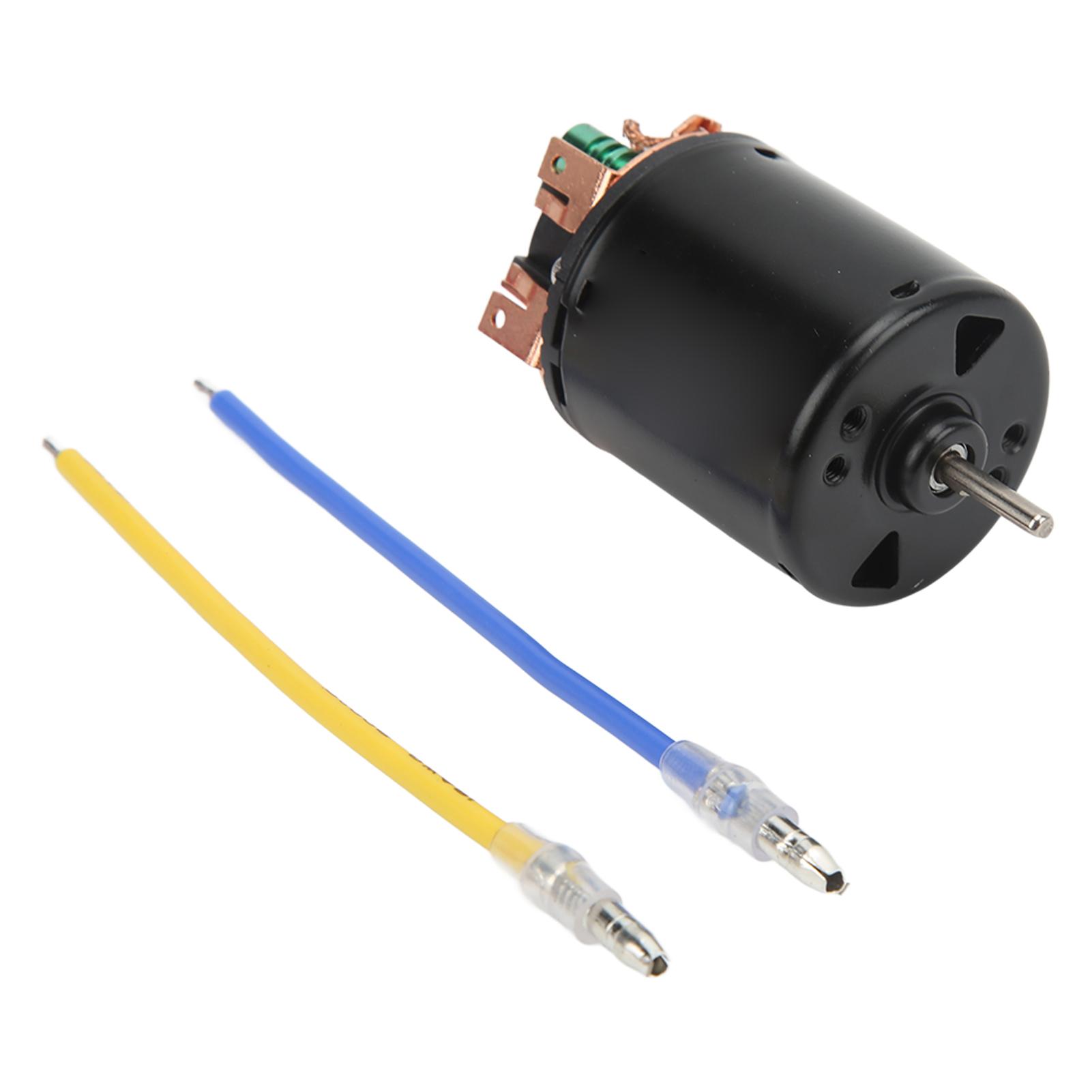 

540 Brushed Motor 55T Accuracy Balanced Rotor Iron Copper RC Car Motor RC Brushed Motor for 1/10 Rock Tracked Vehicles