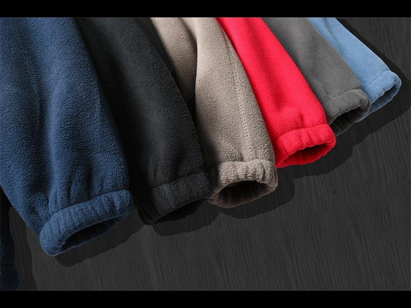 Men's Winter Thick Double-Layer Polar Fleece Hooded Jacket - Cold-Resistant, Warm, Large Size