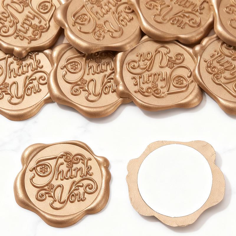 Wax Seal Stamp Kit: Embossed Stamp, Sealing Wax, Stickers for Envelopes, Postcards, Love Letters, and Gifts