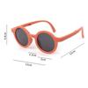 Candy Colored Stylish Sunglasses Round Frame Round Frame Sunglasses  For Girls