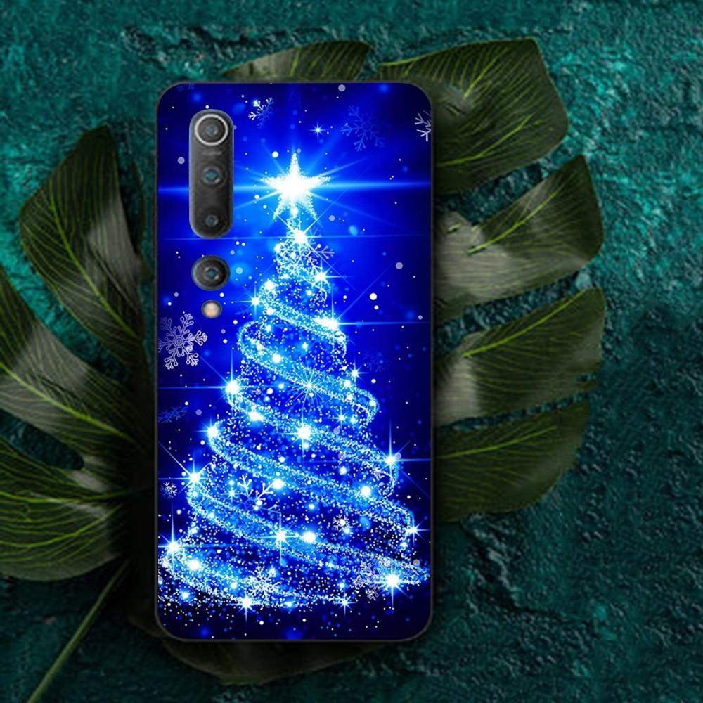 Merry Christmas Deer Tree Lights Phone Case For Redmi Note 4 X 5 A 6 7 8 T 9 9S 10 11 11S 11Epro Poco M3 Pro