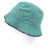Pristine MONCLER hat BUCKET HAT reversible Green black polyester L Used
