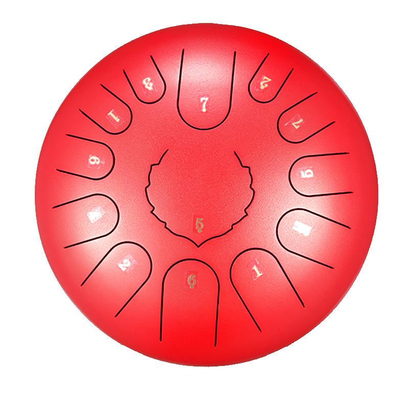 Éterický ocelový jazykový buben - 6/8/10/12/13/14 palcový Handpan perkusní nástroj.