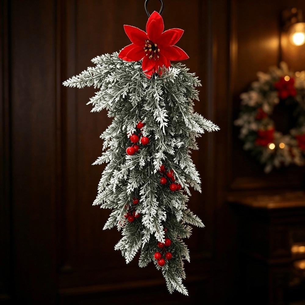 Artificial Greenery Christmas Hanging Swag Christmas Decoration Christmas Holiday Decor