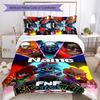3pcs Custom Name Friday Night Funkin Bedding Set Duvet Cover Closure Includes 1 Duvet Cover & 2 Pillowcases for All Seasons Bedroom Decor
