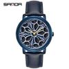 Sanda Meilleure Vente 1088 Montre pour Adolescent: Personnalisé, Cadran Rotatif 3D, Tendance, Quartz Étanche.