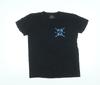 Hobo Jack Men’s Black Graphic Print Crew Neck Cotton T-Shirt Medium