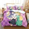 3D Druck Anime Higurashi When They Cry Bettwäsche Set Einzelbett Twin Full Queen King Size Bettset Aldult Kinder Schlafzimmer Bettbezug Sets
