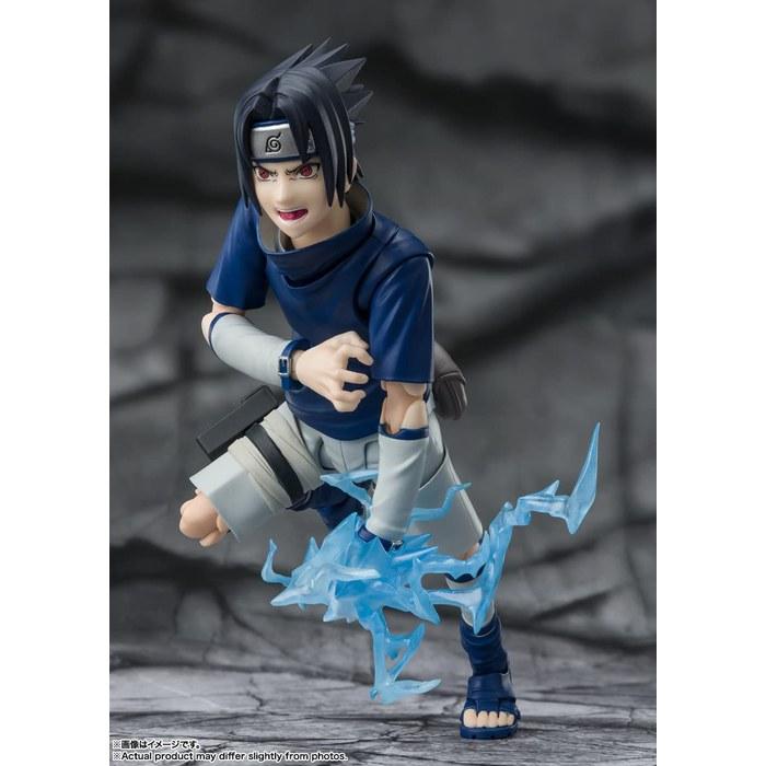 TAMASHII NATIONS S.H.Figuarts NARUTO - Sasuke Uchiha - Approximately 135mm ABS&PVC Painted Action Figure BAS64937 Multicolor