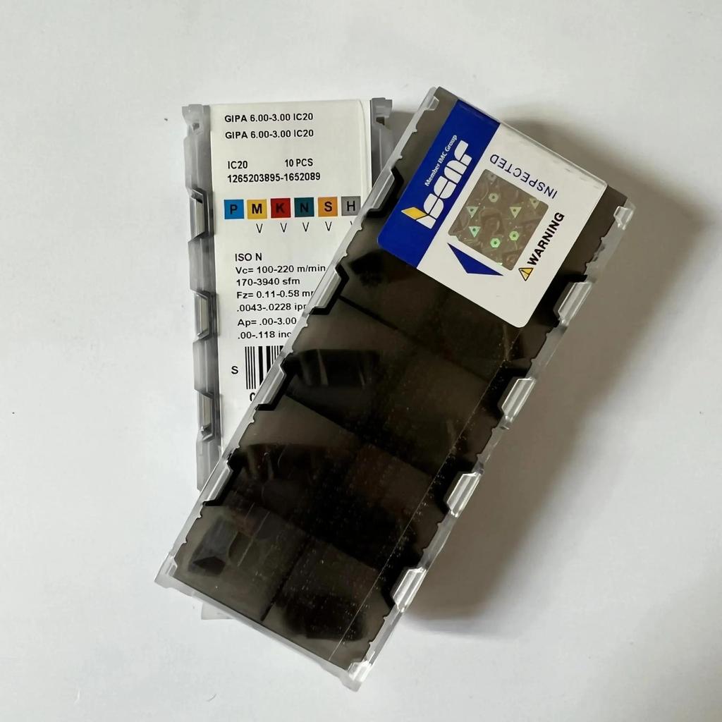 GIPA6.00-3.00 IC20 Industrial indexable carbide inserts 10 Pcs