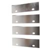 Topincn 4 Pieces Grill Scraper Blades Replacement, Stainless Steel Grill Scraper Ener Blades High-performance Griddle Scraper Blades Accesso