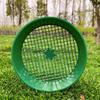 Green Soil Sieve: Plastic Gardening Tool for Filtering Soil, Stones, Gravel, and Particles – Ideal for Planting Succulents.