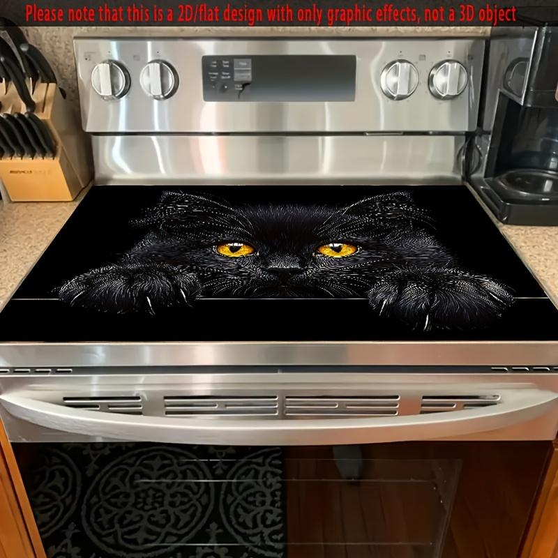 1Pcs Rubber Drying Mat With Cat Pattern Print For Coffee Shop Restaurant Kitchen Carpet Tableware Durable Diatom Mud Table Mat Pet Mat Coffeeware