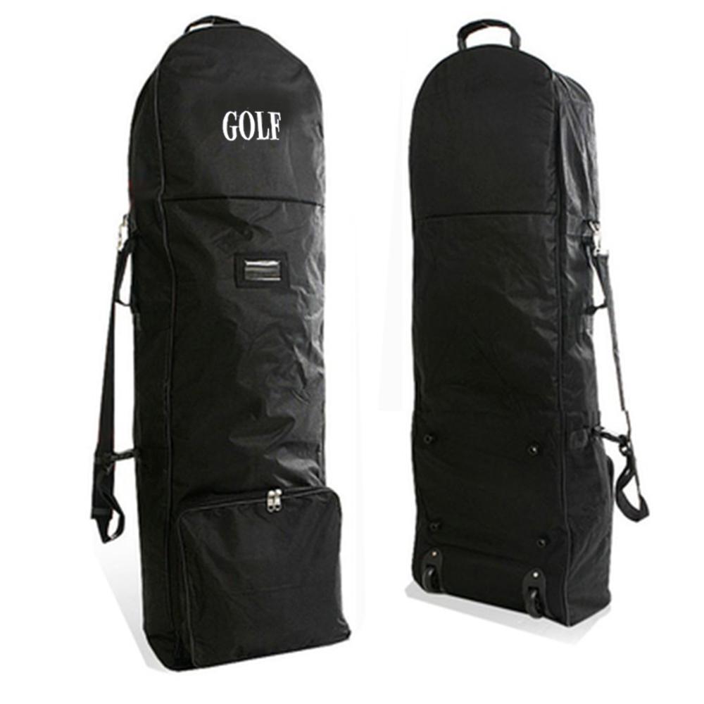 

Golf Travel Bag Soft Foldable Portable Lightweight Practical Durable 600D Golf Club Bag Storage Bag Golf Aviation Bag чёрный