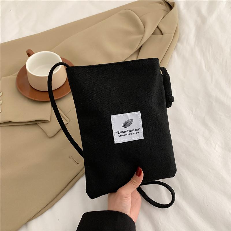 Soft Stylish Corduroy Crossbody Phone Bag For Women With Chic Bucket Shape Design And Multiple Colors Available
