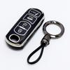 Gold Edge Tpu 4 Buttons Shell Fob Holder Bag Remote Car Key Case Cover For Mazda Cx-7 Cx-9 Axela Atenza 2 3 5 6 7 Cx-3 Cx-4 Cx-5