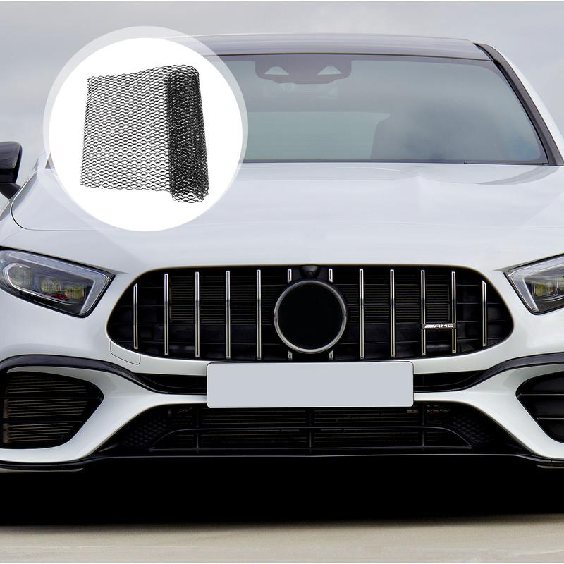 Aluminum Alloy Bumper Grille Mesh Car Front Grill Protective Radiator Honeycomb Auto Parts Vehicle Hood Vent Body Kit