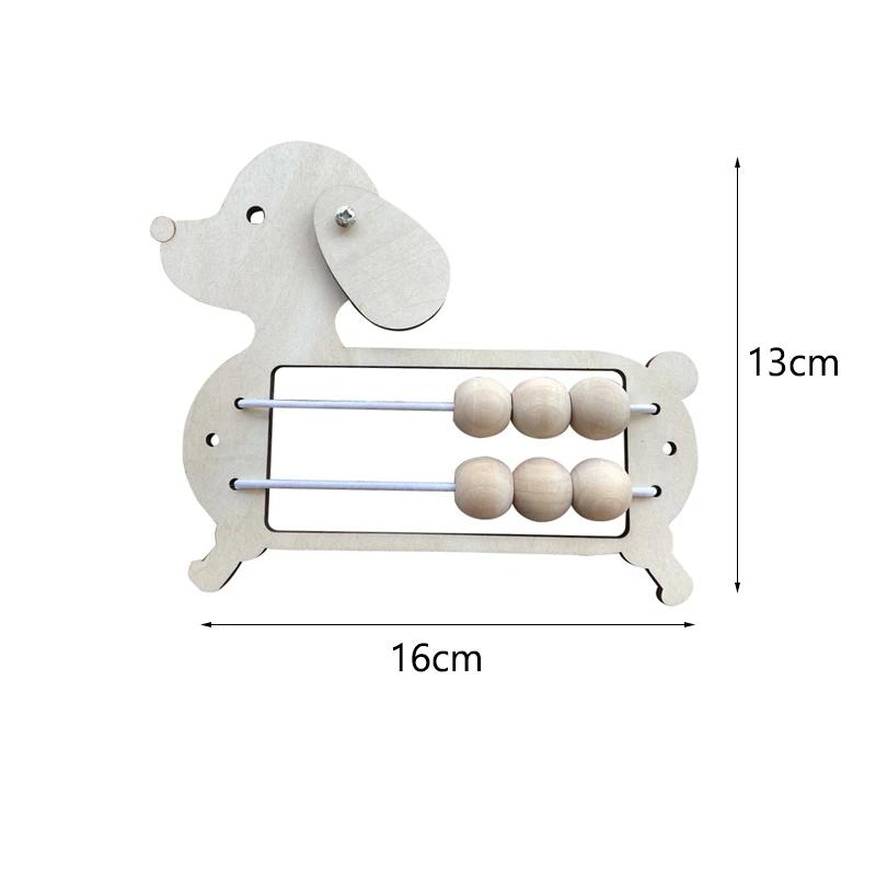 Montessori Busy Board Diy Clock Toy Baby Sensory Toys Busyboard Cognitive Activity Board Accessories For Children Gift