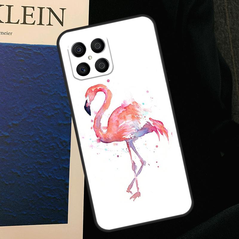 Flamingo Case For Honor 50 70 90 Lite X9b X9a X8b X8a X8 X9 X9c Honor 200 Pro Magic 7 5 6 Lite Cover