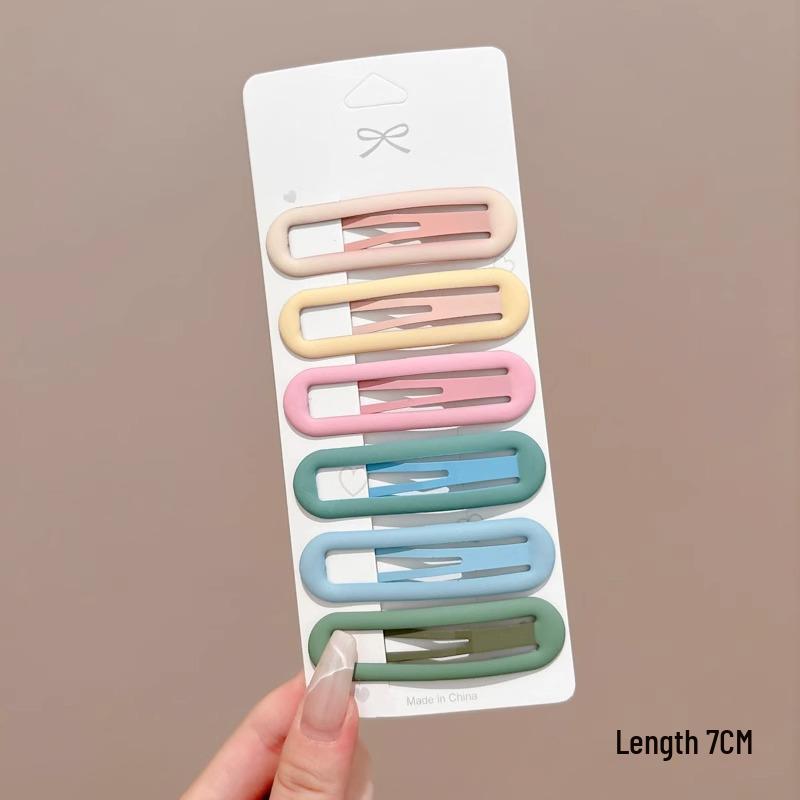 Matte Bobby Pin for Women – High-End Hair Clip for Baby Hair, Forehead, and Side Bangs