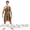 Leopard Wilder Höhlenmensch Croods Feuersteins Primitiv Sexy Indianerkleidung Kostüm Karneval Halloween Kostüme für Männer Erwachsene Ausgefallen