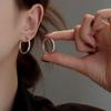 Classic European & American Style Hoop Earrings: Chic, Versatile & Cool with High-End Feel for Women’s Ear Care