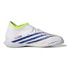 Adidas Predator Edge.3 IN J Al Rihla Pack - White Kids Sneakers Cloud-White Solar-Yellow Power-Blue GV8509