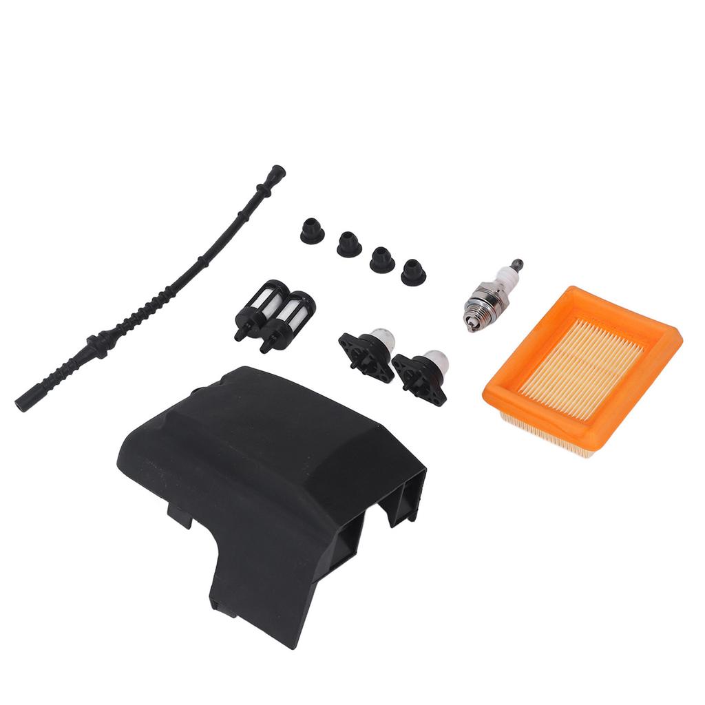 Trimmer Air Filter Cover Kit ABS Rubber Good Wear Resistance Trimmer Replacement Parts for Stihl FS120 FS200 FS250