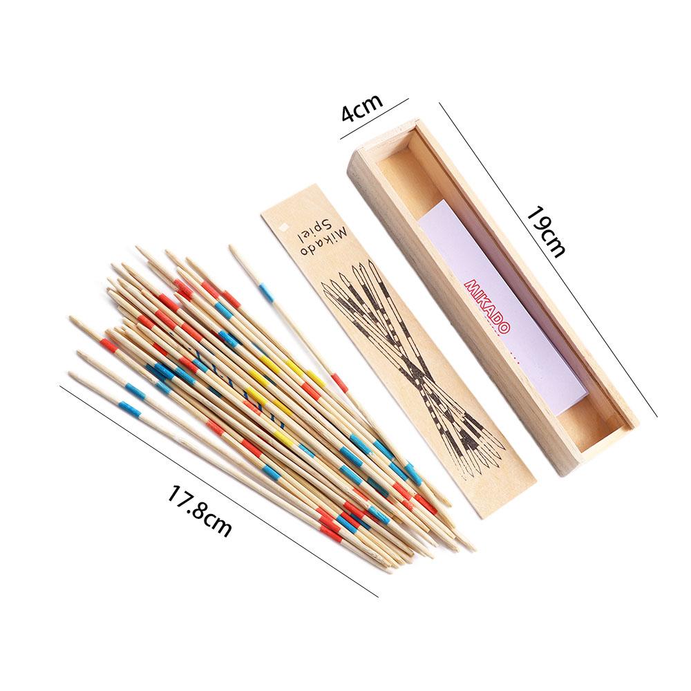 Toys Pick Up Sticks Pick Up Sticks Set Wooden Pick Up Sticks Pick Stick Game Wooden Math Toys