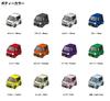 MKJP Custom Key Chain Suzuki Every Wagon DA17W Base: Black, white