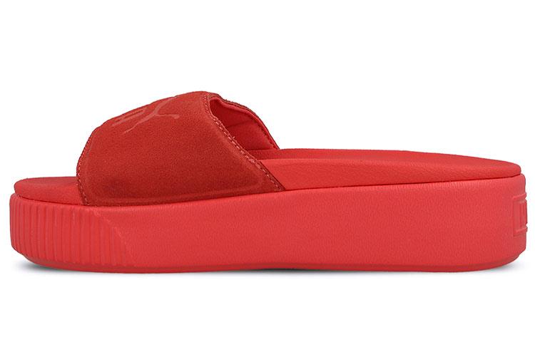 PUMA Platform Slide Bold Sd  Red  Women s 367063-03 38
