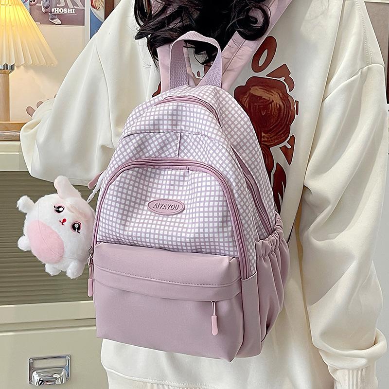 Schoolbag mini backpack ins niche Japanese and Korean version of primary school students schoolbag printed small backpack 1011 new travel bag