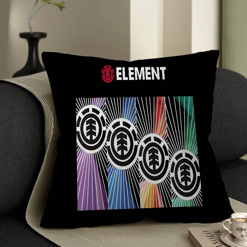 

E-Element Skateboards Boardsport Logo Pillow Cover Design Cushion Cover Decor Holiday Decorati 12x12Inch